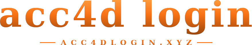 acc4d login logo